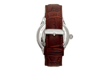 Image of Heritor Automatic Hayward Semi-Skeleton Watch - Mens, Navy/Brown, One Size, HERHR9403