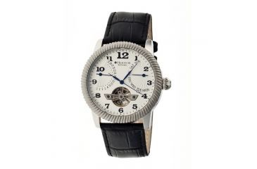 Image of Heritor Automatic Hr2001 Piccard Mens Watch, Silver HERHR2001