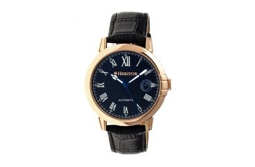 Image of Heritor Automatic Laudrup Mens Watch, Rose Gold HERHR2304