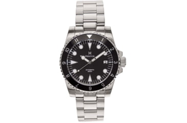 Image of Heritor Automatic Luciano Bracelet Watch w/Date, Black, One Size, HERHS1501