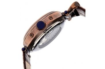 Image of Heritor Ganzi Men's Watch, Bronze Case, Silver Dial HERHR3308