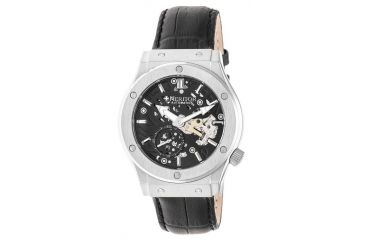 Image of Heritor Hr3804 Gemini Mens Watch, Black HERHR3804
