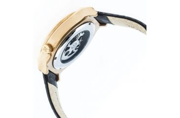 Image of Heritor Hr3806 Gemini Mens Watch, Black HERHR3806