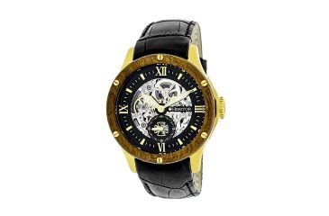 Image of Heritor Hr3904 Belmont Mens Watch, Black