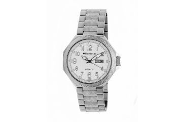 Image of Heritor Spartacus Bracelet Watch w/Day/Date, Silver HERHR5401