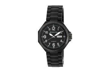 Image of Heritor Spartacus Bracelet Watch w/Day/Date, Black HERHR5404