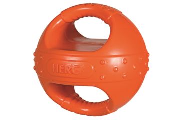 Image of Hero Dog Toys Soft Rubber Kettleball Hunter, Orange 87450