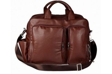 Image of Hero Hayes Series Better Than Leather Travel Bag, Brown HROT325BRN