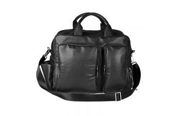 Image of Hero Hayes Series Better Than Leather Travel Bag, Black HROT325BLA