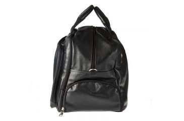 Image of Hero Hayes Series Better Than Leather Travel Bag, Black HROT325BLA
