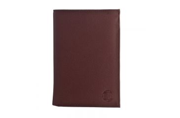 Image of Hero Passport Holder Polk Series 630BRN Better Than Leather, Maroon HROP630BRN