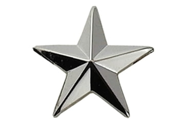 Image of 1 Star Pin 1/2'' High - Pair