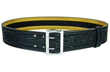 Image of Hero's Pride 2.25in Sam Browne , AirTek, Basket Weave, Hook, Size 40, Black, 40 1230WH-40