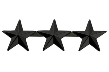 Image of 3 Star Pin 1/2'' High - Pair