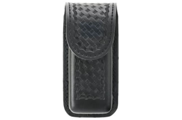 Image of HERO'S PRIDE AirTek Tourniquet Holder w/ Hidden Snap, Short, Basket Weave, Black, 1418WC-1