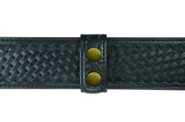 Image of Hero's Pride Belt Keepers, 2 1/4in Belt, 2 Pack, Deluxe, AirTek, BW, Brass Snaps 1497WG