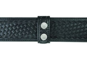 Image of Hero's Pride Belt Keepers, 2 1/4in Belt, 2 Pack, Deluxe, AirTek, BW, Silver Snaps 1497WN