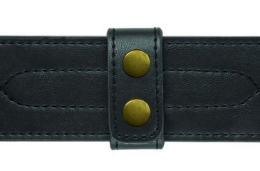 Image of Hero's Pride Belt Keepers, 2 1/4in Belt, 2 Pack, Deluxe, AirTek, Smooth, Brass Snaps 1497PG