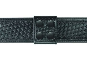 Image of Hero's Pride Belt Keepers, 2 1/4in Belt, 2in Wide, Per Each, AirTek, BW, Black Snaps 1498WB