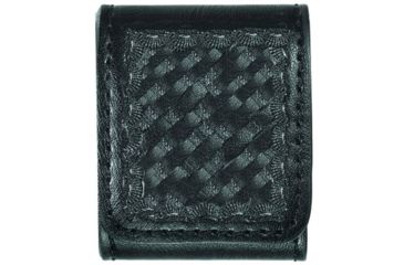 Image of Hero's Pride Belt Keepers, 2 1/4in Belt, 2in Wide, Per Each, AirTek, BW, Hidden Snaps, Black 1498WC