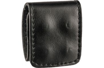 Image of Hero's Pride Belt Keepers, 2 1/4in Belt, 2in Wide, Per Each, AirTek, Smooth, Hidden Snaps, Black 1498PC