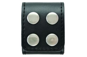 Image of Hero's Pride Belt Keepers, 2 1/4in Belt, 2in Wide, Per Each, AirTek, Smooth, Silver Snaps 1498PN