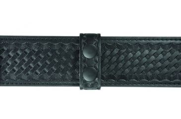 Image of Hero's Pride Belt Keepers, 2 1/4in Belt, 4 Pack, Standard, AirTek, BW, Black Snaps 1499WB