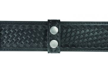 Image of Hero's Pride Belt Keepers, 2 1/4in Belt, 4 Pack, Standard, AirTek, BW, Silver Snaps 1499WN