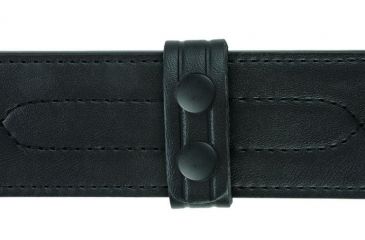 Image of Hero's Pride Belt Keepers, 2 1/4in Belt, 4 Pack, Standard, AirTek, Smooth, Black Snaps 1499PB