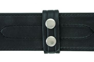 Image of Hero's Pride Belt Keepers, 2 1/4in Belt, 4 Pack, Standard, AirTek, Smooth, Silver Snaps 1499PN