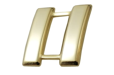 Image of CAPTAIN Mini Smooth Metal Insignia 3/4'' High - Pair