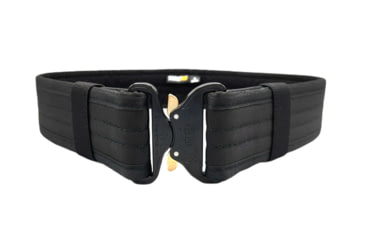 Image of HERO'S PRIDE COBRA Pro Buckle Ballistic Deluxe Duty Belt, 2.25in, Plain, Black, 4XL, 2010-4X66