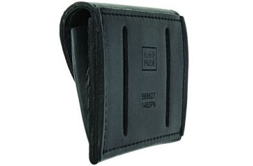 Image of Hero's Pride Glove Pouch, Deluxe, Triple, AirTek, Smooth, Black 1483P