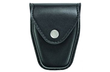 Image of Hero's Pride Handcuff Case, Double, Reg &amp; ASP Chain, AirTek, Smooth, Silver Snap 1455PN