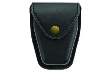 Image of Hero's Pride Handcuff Case, Single, Lg/ASP Chain, AirTek, Smooth, Brass Snap, Large 1452PG