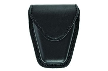 Image of Hero's Pride Handcuff Case, Single, Small/Chain, AirTek, Smooth, Hidden Snap, Black, Small 1450PC