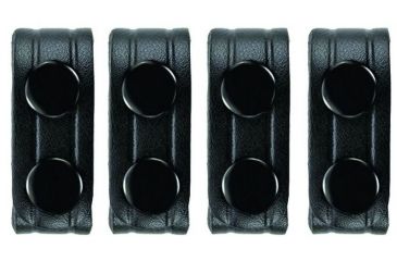 Image of Hero's Pride Keepers 2in Belt, Standard 7/8in, Black Snaps, 4 Pk, AirTek, Smooth 1496PB