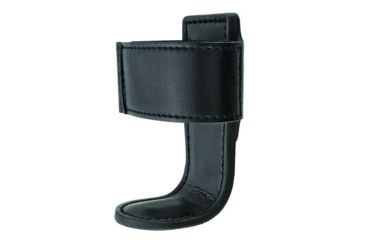 Image of Hero's Pride L-style Radio Holder, Medium, Adjustable, AirTek, Smooth, Black, Medium 1442BP