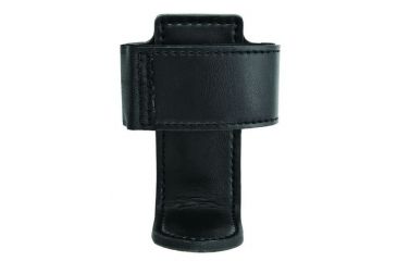 Image of Hero's Pride L-style Radio Holder, Medium, Adjustable, AirTek, Smooth, Black, Medium 1442BP