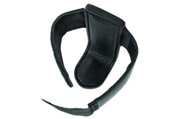 Image of Hero's Pride L-style Radio Holder, Medium, Adjustable, AirTek, Smooth, Black, Medium 1442BP