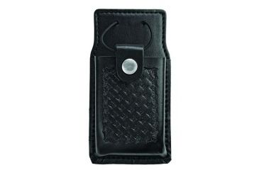 Image of Hero's Pride Radio Case w/ Swivel, Medium, AirTek, BW, Silver Snap, Medium 1440BWN