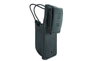 Image of Hero's Pride Radio Case w/ Swivel, Medium, AirTek, Smooth, Silver Snap, Medium 1440BPN