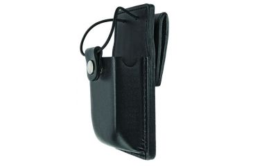 Image of Hero's Pride Radio Case w/ Swivel, Medium, AirTek, Smooth, Silver Snap, Medium 1440BPN