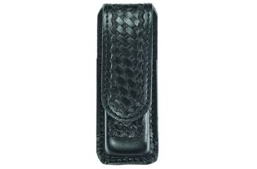 Image of Hero's Pride Single Magazine or Knife Case, Medium, AirTek, BW, Hidden Snap, Black, Medium 1426WC