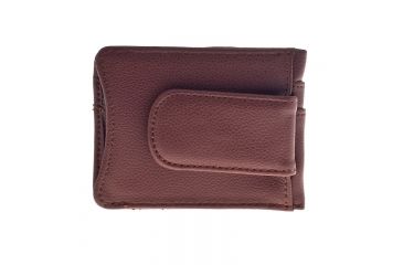 Image of Hero Wallet Benjamin Series 510BRN Better Than Leather, Maroon HROW510BRN