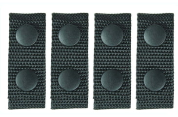 Image of HEROS PRIDE Ballistic Deluxe Belt Keepers, 1in, Fits 2.25in Belt, Pack of 4, 1197