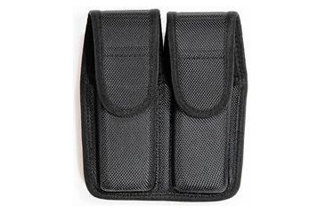 Image of Heros Pride Double Magazine Pouch - Large - Ballistic, Black 1034