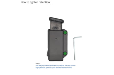 Image of HEROS PRIDE Edge Single Pistol Magazine Case - Universal Fit