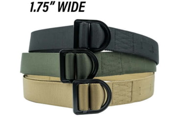 Image of HEROS PRIDE Tactical Duty Belt - 1.75, Black - 1345X-9-XL-42