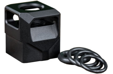 Image of Herrington Arms HA Universal Compensator for Most 9mm Handguns, Black, HAUNIVERSAL-BL